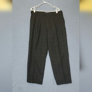 Krizia Checkered Dress Pants. Size 36